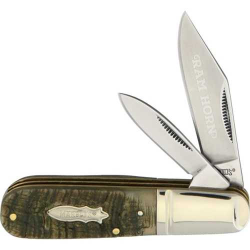 Marbles Rams Horn Small Barlow Pocket Knife