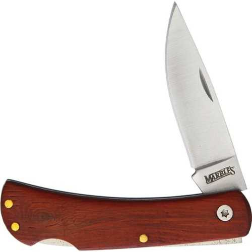 Marbles Wood Brown Lockback Pocket Knife