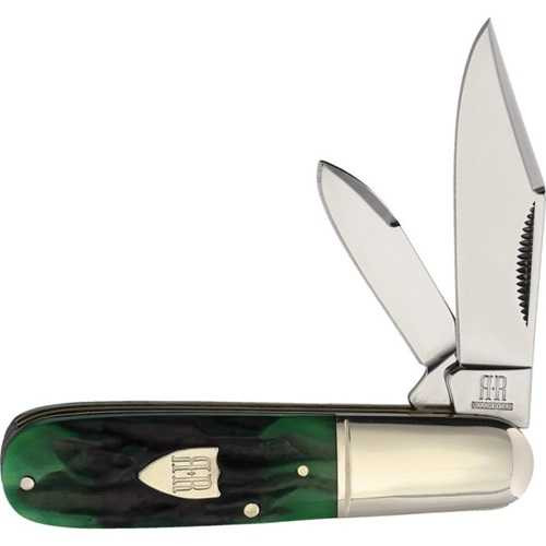 Rough Rider Bluegill Barlow Blue Green Bone Knife