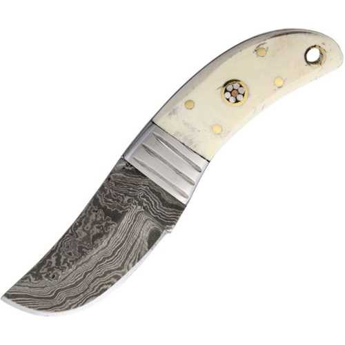Old Forge Stubby Skinner Damascus Knife