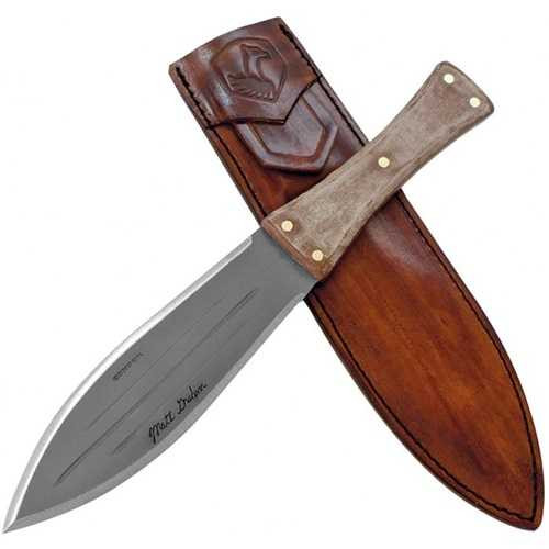 Condor African Bush Fixed Blade Knife with Leather Sheath