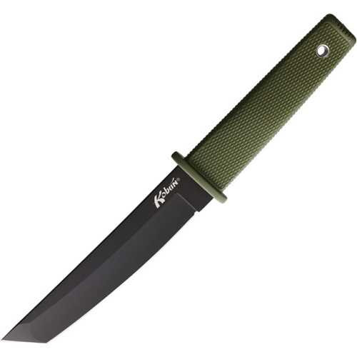 Cold Steel Kobun Fixed Blade OD Green Tanto Knife