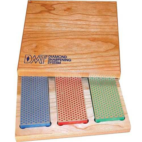 DMT Diamond Whetstone Set 3 Piece Sharpening Stones