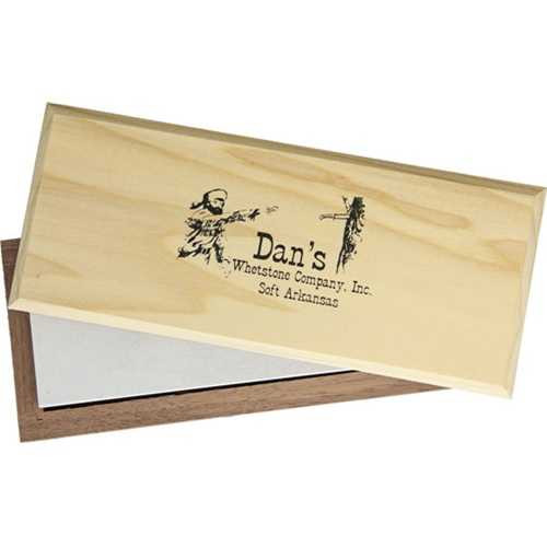 Arkansas Soft Whetstone Sharpener with Wood Box