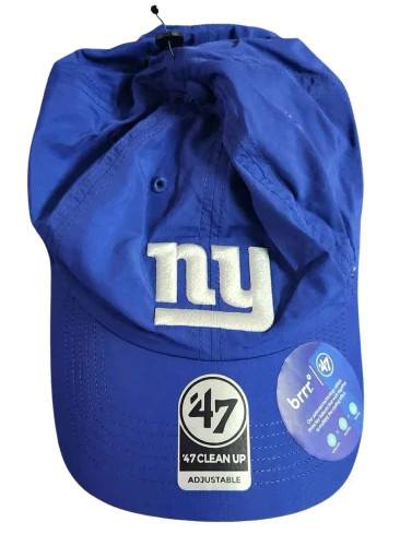 New York Giants 47 Clean Up Adjustable Hat Blue