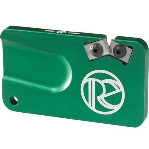 Redi Edge Green Pocket Knife Sharpener with Sheath