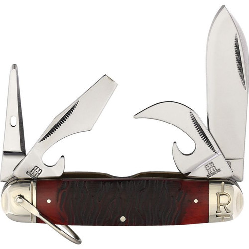 Rough Rider 2220 Scout Tiger Pattern Knife