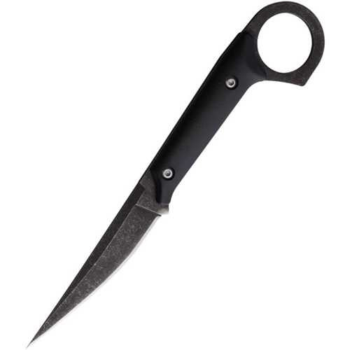 ElitEdge 20691BK Black Stonewash Fixed Knife