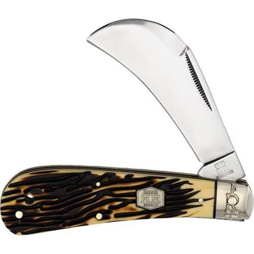 Rough Rider 2361 Hawkbill Knife with Tuff Stag Handle Rough Rider 2361 Hawkbill Knife with Tuff Stag Handle