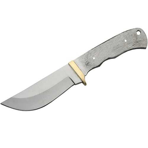 Stainless Skinner Knife Blade Blank 4.5" Full Tang with Handle