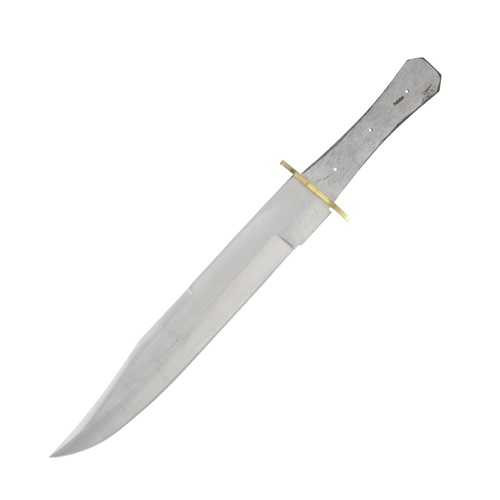Clip Point Knife Blade Blank 8.75" Stainless Full Tang with Handle