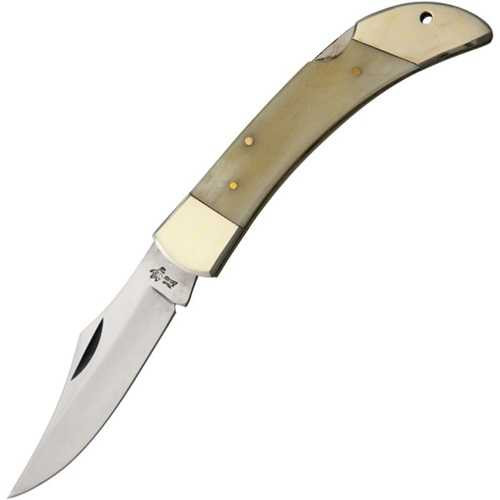 Frost Cutlery Lockback Hunter Smooth Bone 5" Knife Frost Cutlery Lockback Hunter Smooth Bone 5" Knife