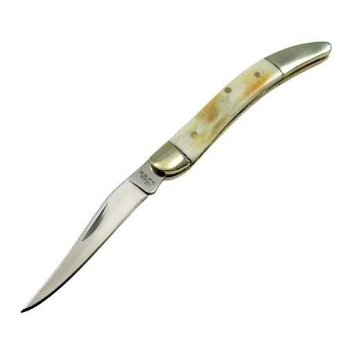 Rite Edge Bone Chili Pocket Knife with Bone Handle