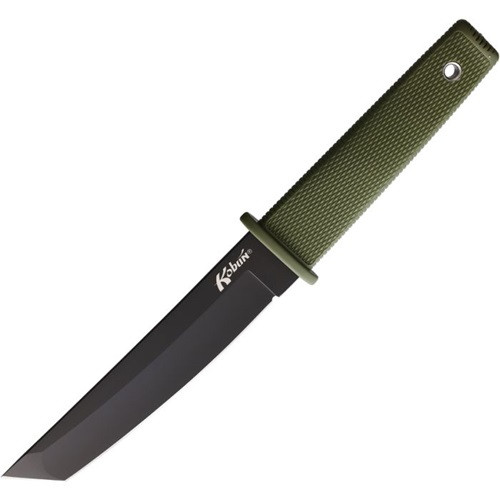 Cold Steel Kobun Fixed Blade OD Green Tanto Knife