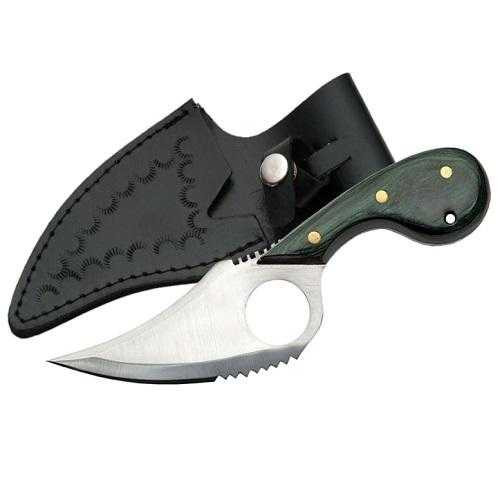 Green Wood 7956 Cat Stainless Steel Skinner Knife Green Wood 7956 Cat Stainless Steel Skinner Knife