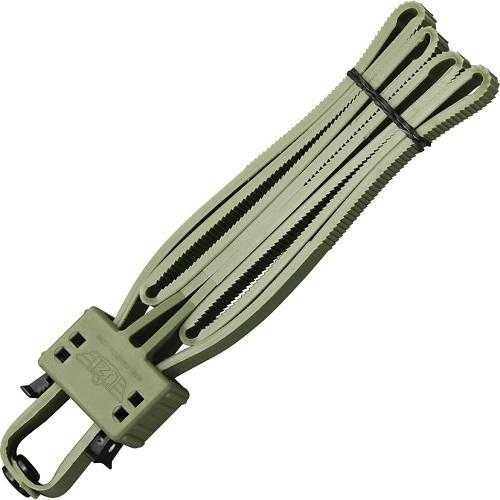 UZI OD Green Disposable Flex Cuffs