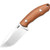 CJRB Mutt Sand Blast Harpoon Fixed Blade Knife