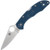 Spyderco Delica 4 SPY27 Cobalt Blue Folding Knife Spyderco Delica 4 SPY27 Cobalt Blue Folding Knife
