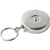 KEY-BAK Self Retracting Key Reel Chrome with Belt Clip