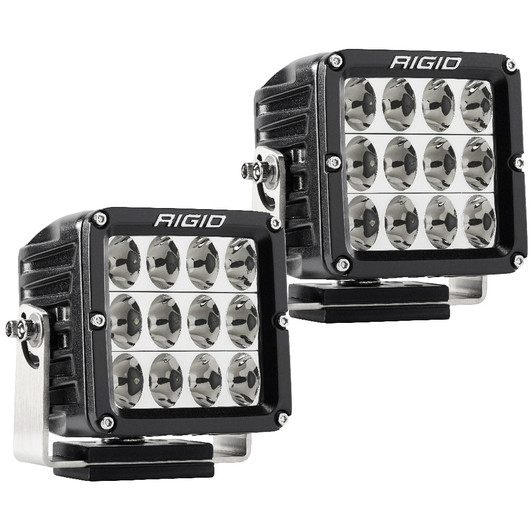 RIGID D-XL PRO Black Specter Driving LED Light Pair