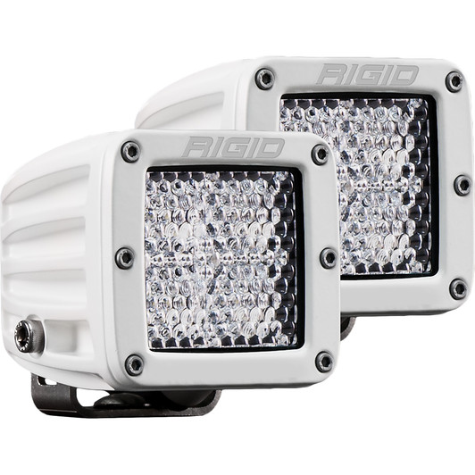 RIGID D-Series PRO Hybrid Diffused LED Pair White
