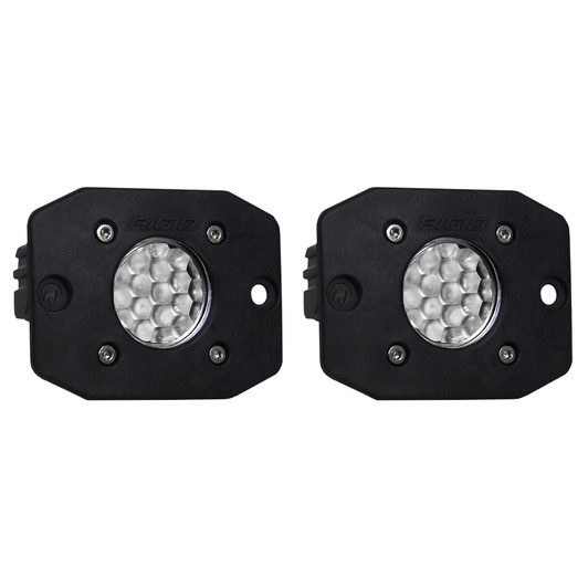RIGID Ignite Flush Mount Flood Light Black