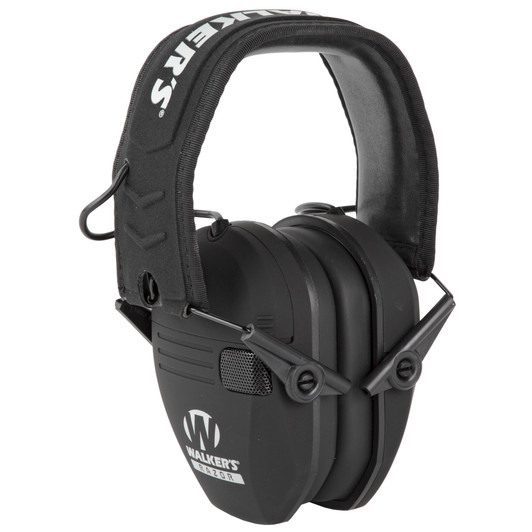 Walker's Razor Slim Black Electronic Earmuff