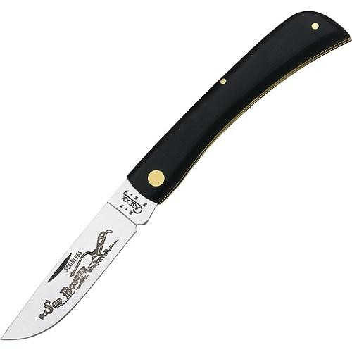 Case Cutlery 092 Black Sod Buster Knife