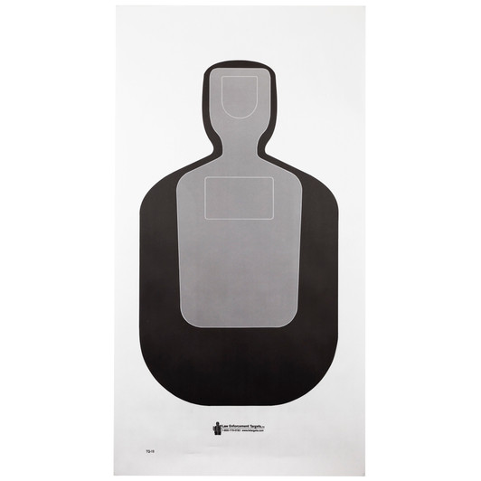 Action Target TQ-19 25-Yard Qualification 100-Pack Targets