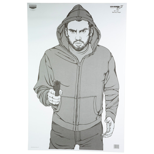 Birchwood Casey Eze-Scorer Bad Guy 23 x 35 in Targets