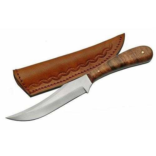 Slim Skinner 7992 Brown Wood Patch Knife
