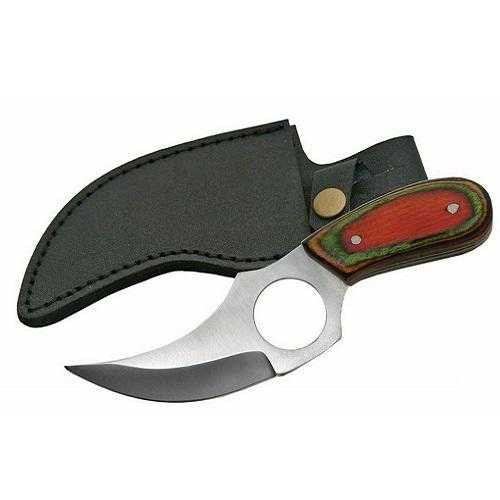 Multi-Color 202989-MC Wood Handle Knife