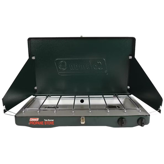 Coleman PerfectFlow 2-Burner Classic Camp Stove