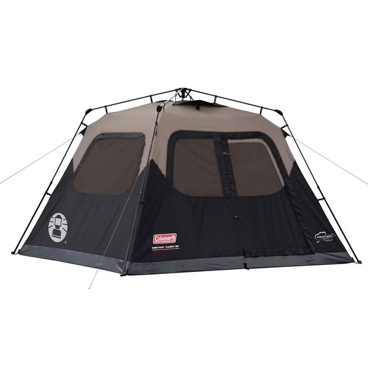 Coleman Black 6-Person Instant Setup Cabin Tent