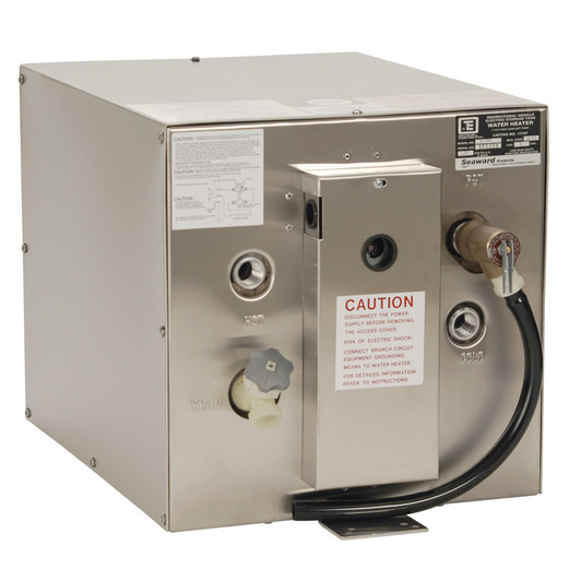 Whale Seaward 6-Gallon Stainless Rear-Exchange Heater