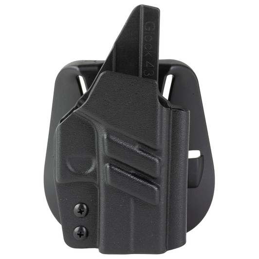 1791 Gunleather Glock 43X MOS Black Kydex IWB Holster