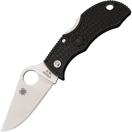 Spyderco Manbug 1.94 in Black FRN Lockback Knife