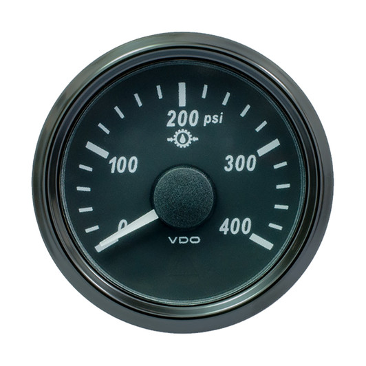 VDO SingleViu 52mm 400 PSI Oil Pressure Gauge