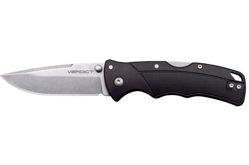 Cold Steel Verdict Black Tri-Ad Folding Knife