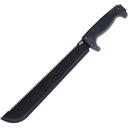 SOG SOGfari Black Machete with Nylon Sheath