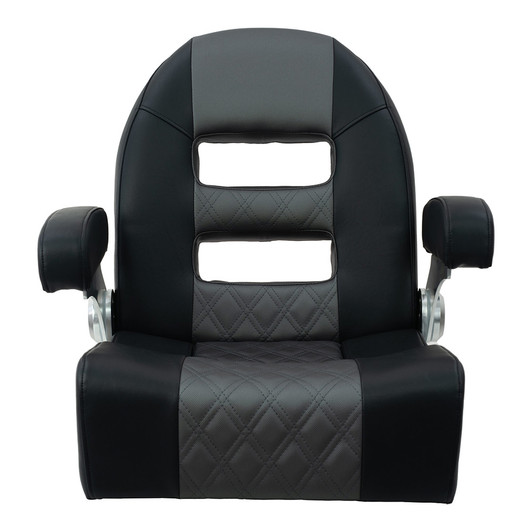 Springfield Black-Grey Console Helm Flip-Up Seat