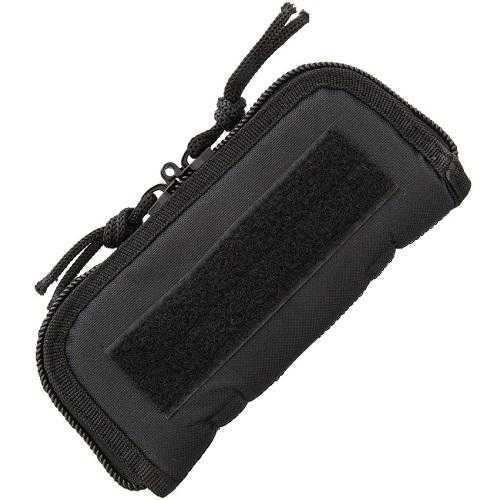 Carry All Black Cordura 7-inch Zip Pouch