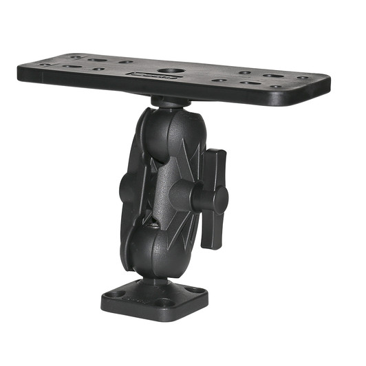 Scotty 163 1.5-Inch Ball Mount with Fishfinder Plate