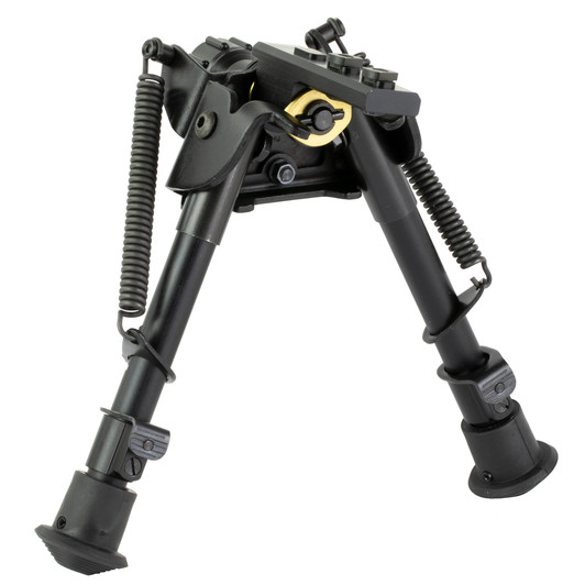 Harris Bipods S-BRM M-LOK 6-9 in Notched Swivel Bipod