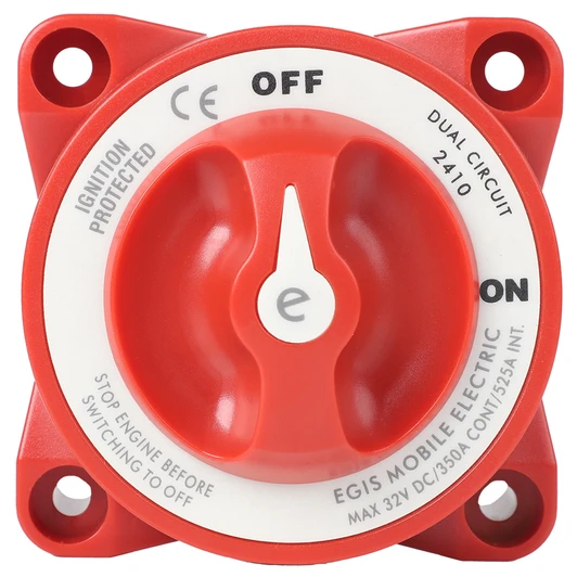 EGIS E-Series 350A Dual Circuit Battery Switch