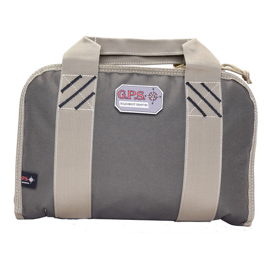 GPS Double Green Tan Two-Pistol Soft Case
