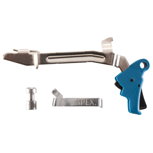 Apex Glock Gen 3/4 Blue Polymer Action Enhancement Kit