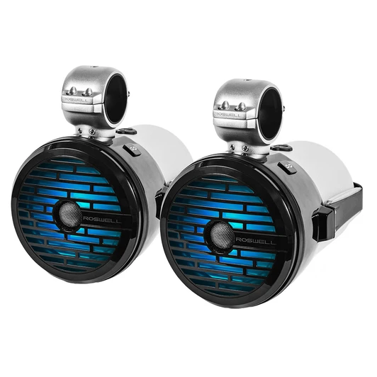 Roswell 8in Black Tower Speaker 100W RMS