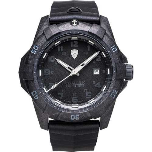 ProTek Dive 1000 Series Black Water-Resistant Watch