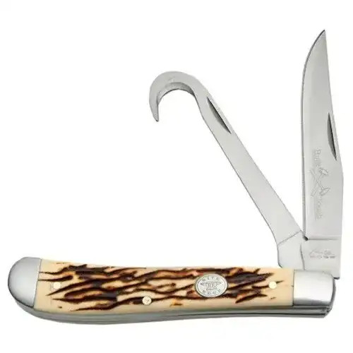 Rite Edge Hoof Imitation Stag Folding Knife